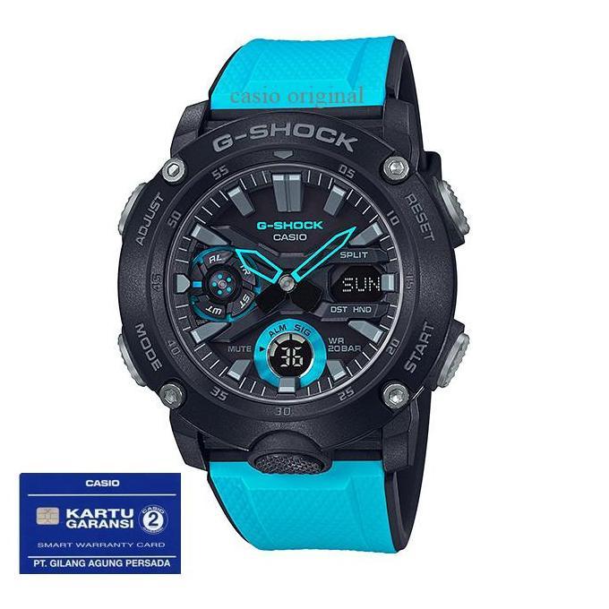 CASIO G-SHOCK GA-2000-1A2 G-SHOCK GA 2000 GA-2000-1 ORIGINAL RESMI