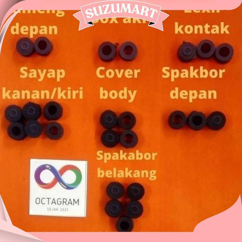 Karet Fizr/ Karet Sepeda Motor Body Yamaha Fizr Full Set/ Karet Body Yamaha Fizr Poswan Force One Fu