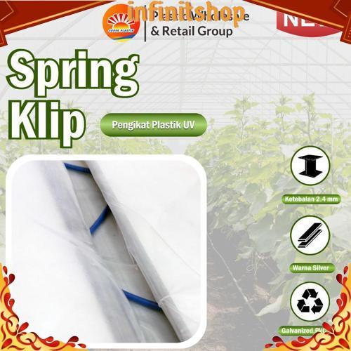 New Penjepit Plastik UV / Spring Klip Alat Pasang Plastik UV