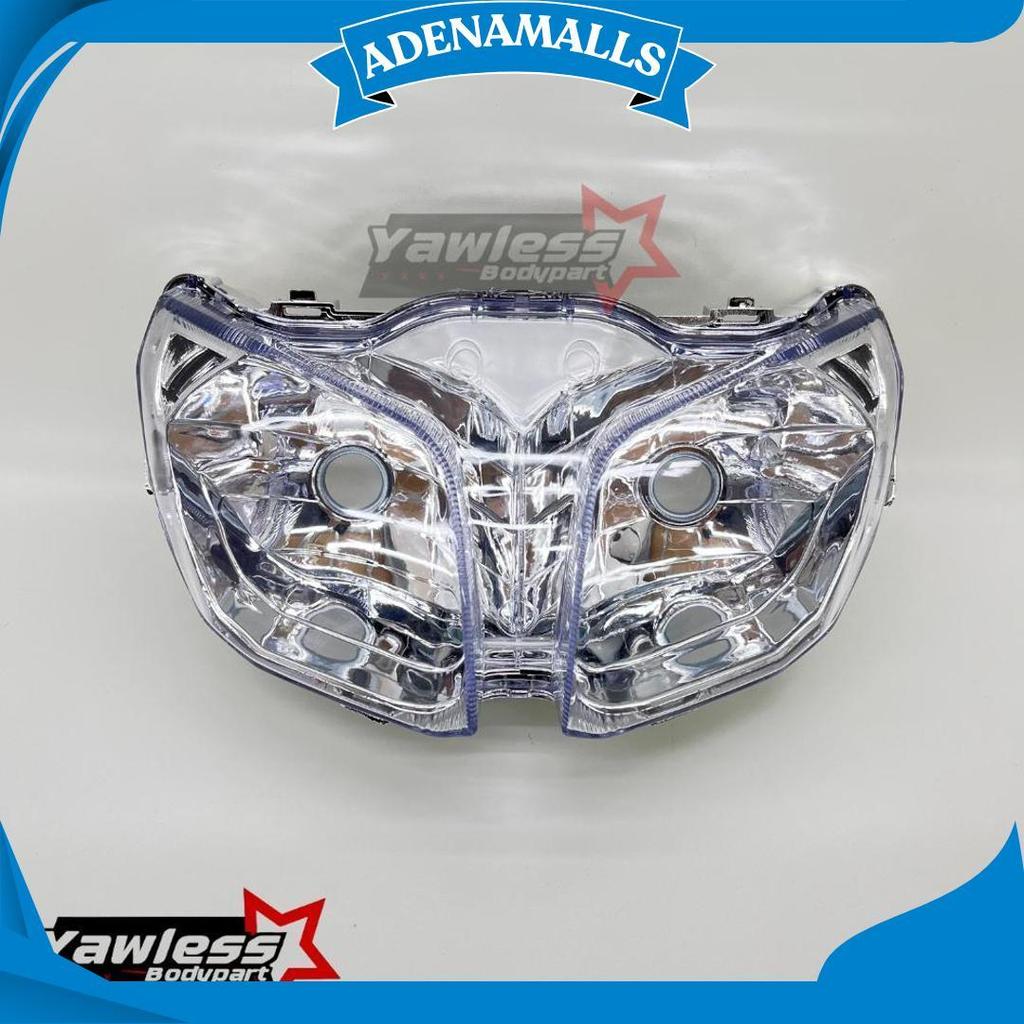 Batok Kepala Depan Belakang Jupiter Z Robot Reflektor Jupiter Robot 2010-2012 Karbu Hitam (No Visor)