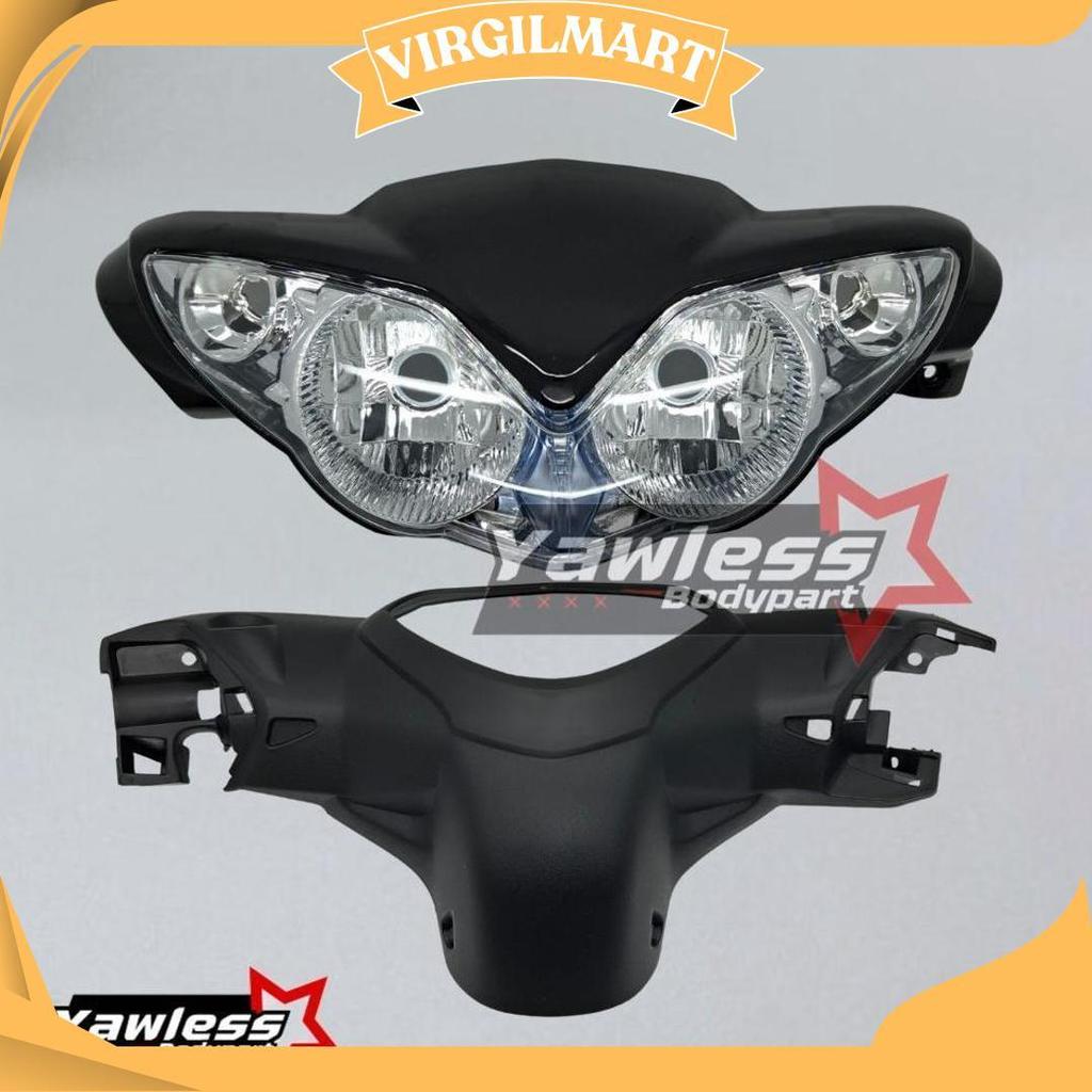 Batok Jupiter Z Burhan Warna Hitam Komplit 1 Set / Hitam Ori