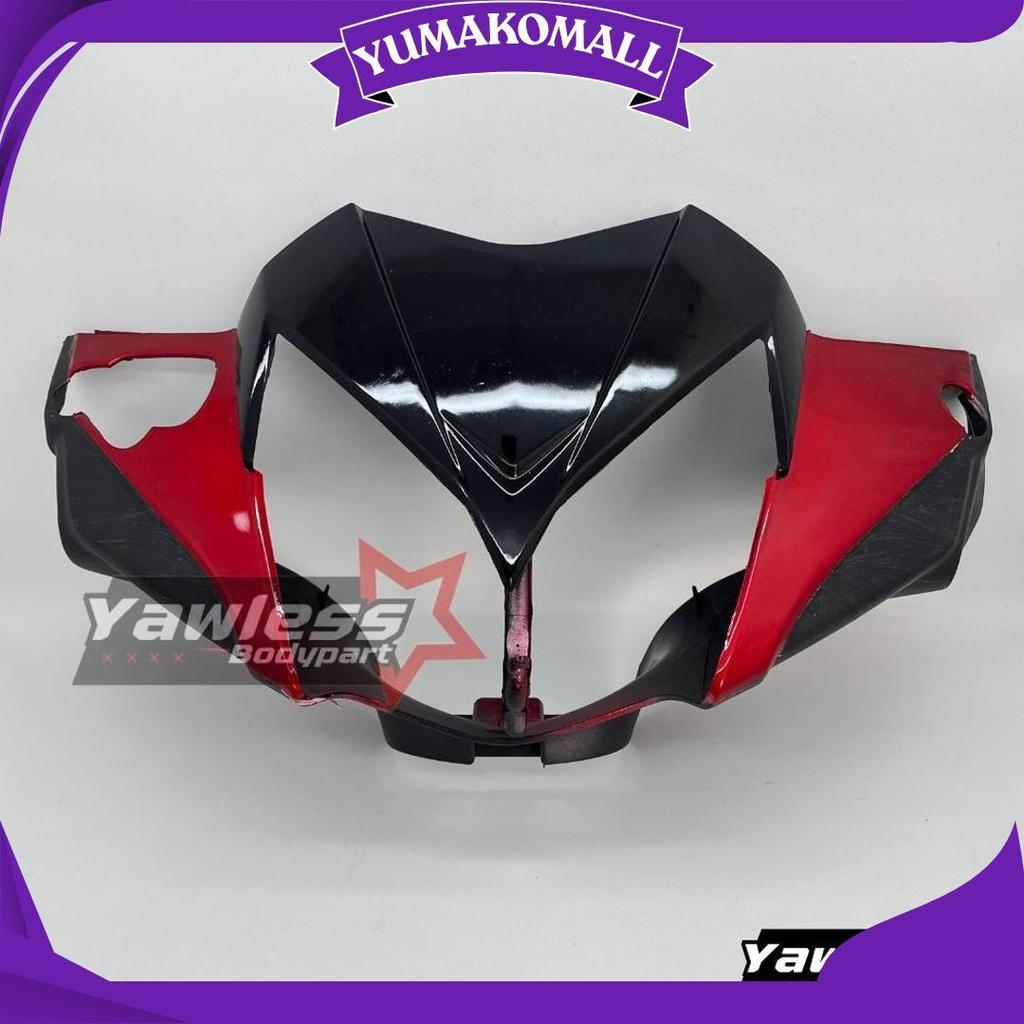 Batok Depan Supra X 125 Batman Warna Merah / Batok Lampu Supra X 125 Ori