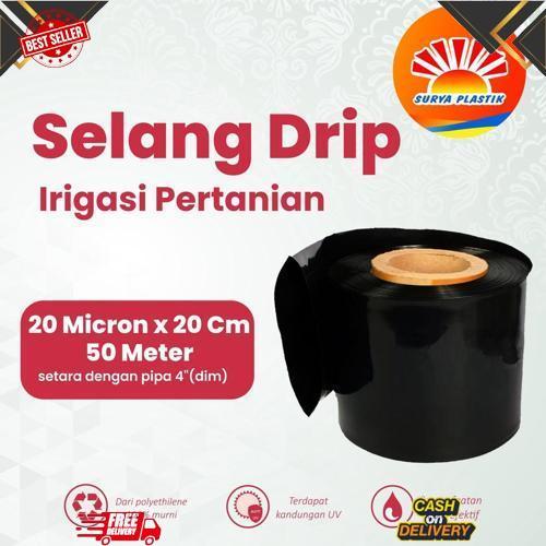 COD Selang Drip 20 micron 4 dim 50 meter - Pipa 4 inch