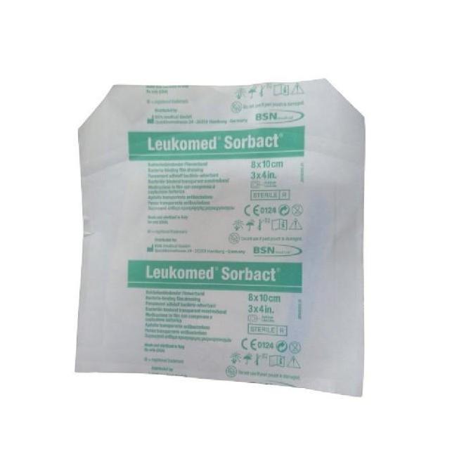 Ready stock Leukomed sorbact 5x7,2/8x10/8x15/10x25/10x30/10x35 plester luka 1pcs