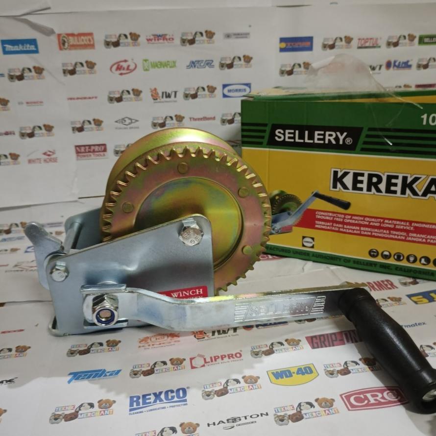 HAND WINCH 1200 LBS SELLERY / KEREKAN / KATROL TANGAN 1200LBS Katrol