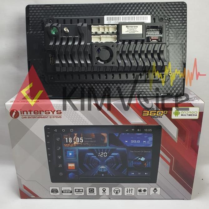 Head Unit Android INTERSYS IDT 9155 9 Inch ips screen murah