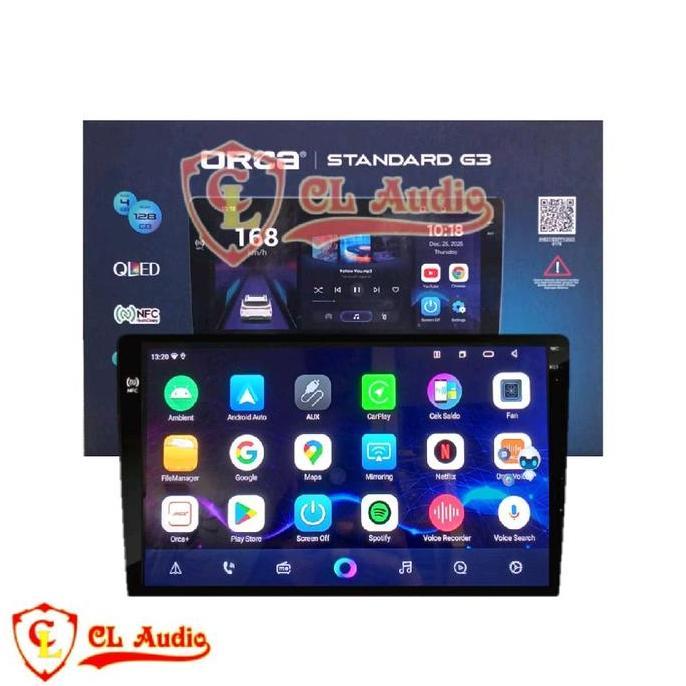 Head Unit Android ORCA 10 Inch OEM Honda Freed Voice Command murah