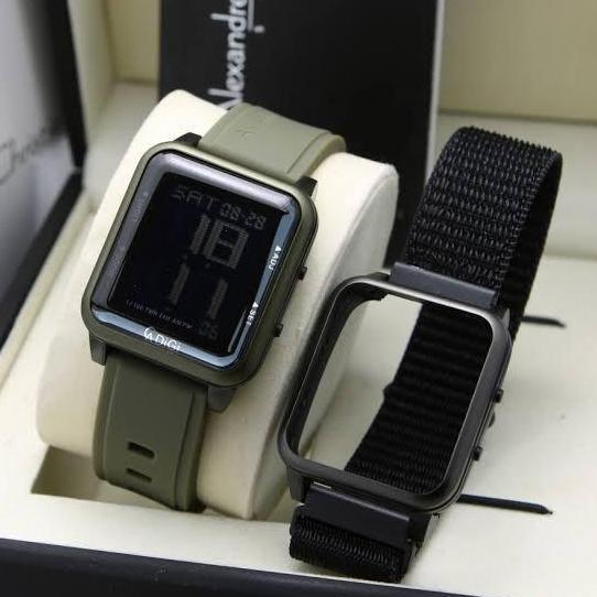 TALI KARET JAM TANGAN ORIGINAL ALEXANDRE CHRISTIE AC9344 AC 9344 STRAP