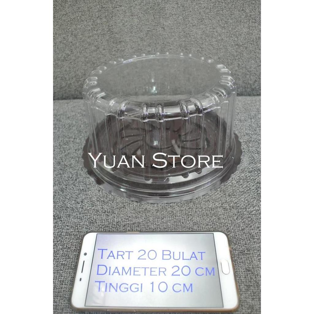 Mika Tart Bulat 20 cm | Mika Kue Tart | Mika Kue | Mika Bolu | Plastik