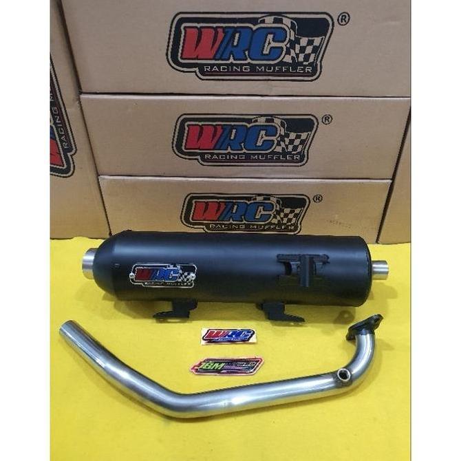 Knalpot STD Racing WRC Racing Muffler Honda Vario 160 & PCX 160 Original