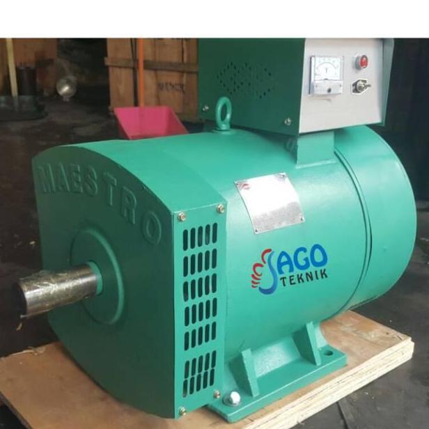 PHRENA Alternator STC 5 5000 Watt 3 Phase Dinamo Penggerak Travo