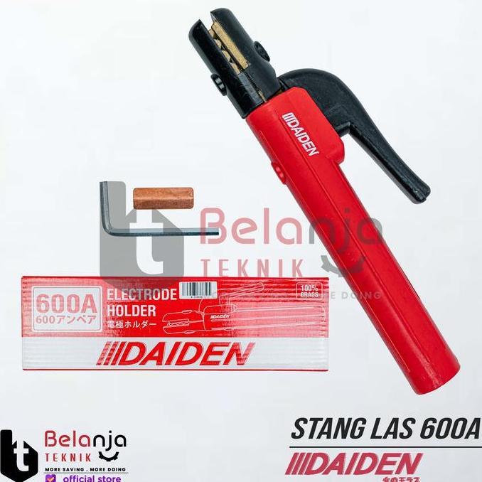 MARIGOLD- Daiden Stang Las Listrik 600A Stang Las Electrode Holder 600 A Ampere
