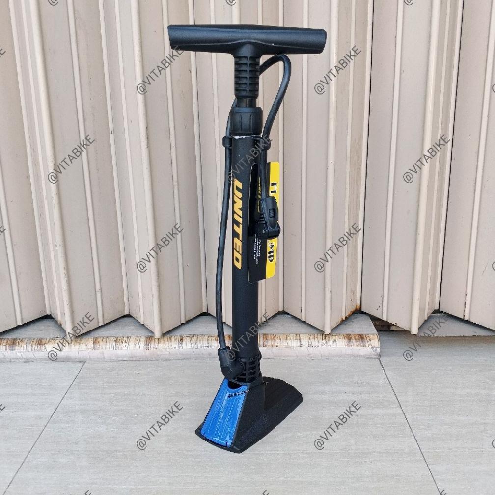 TERBARU 2024 Floor Pump Pompa Sepeda United PM 8800 PM-8800 PM8800 Pompa Angin Ban