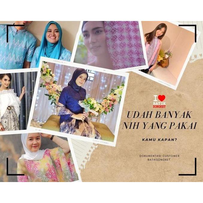 Kaftan Jumputan Ori Batik Palembang Sasirangan Makassar Viscose Viskos