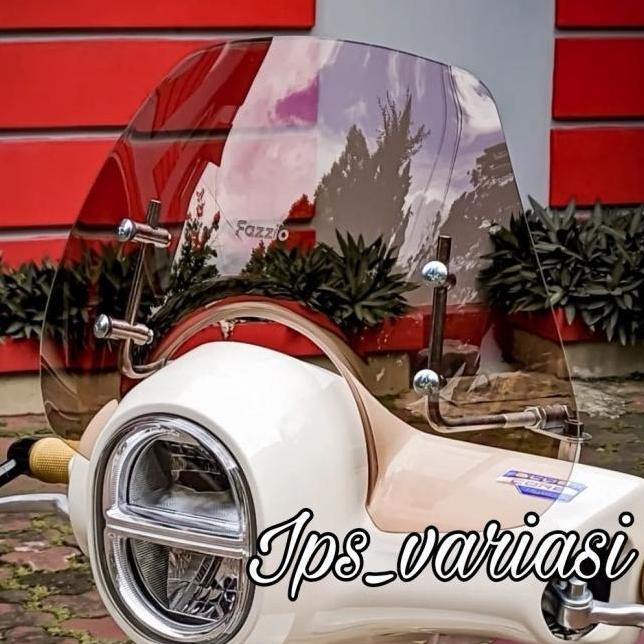 New Flyscreen fazzio Windshield yamaha fazzio aksesoris motor fazzio 125 Terlaris Original