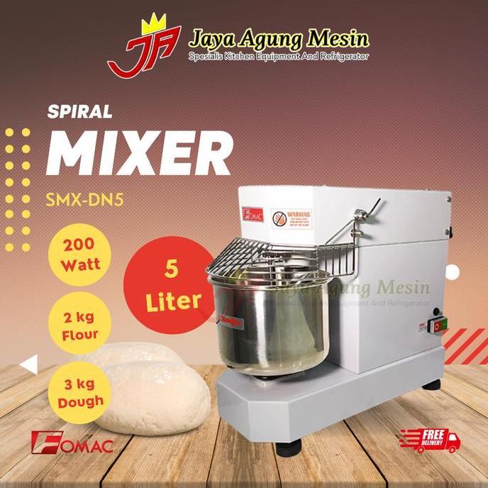 TERBARU Spiral Mixer Fomac SMX-DN5