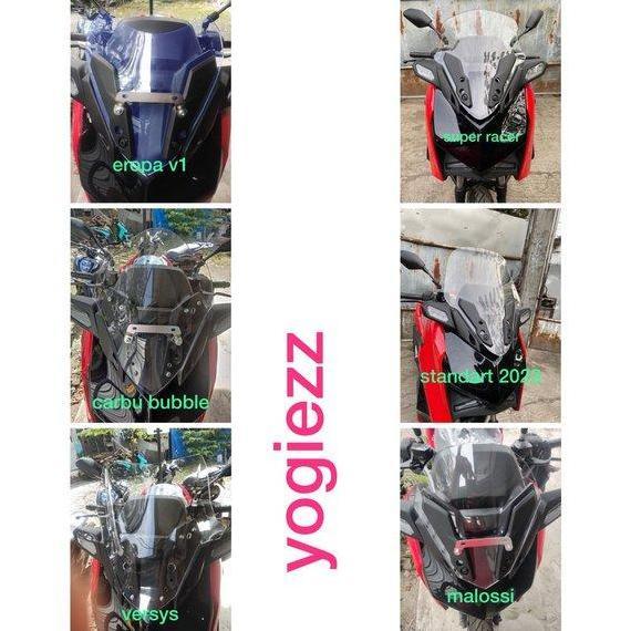 windshield all new xmax 2023 visor yamaha xmax 2023 windshield flyscreen xmax Original