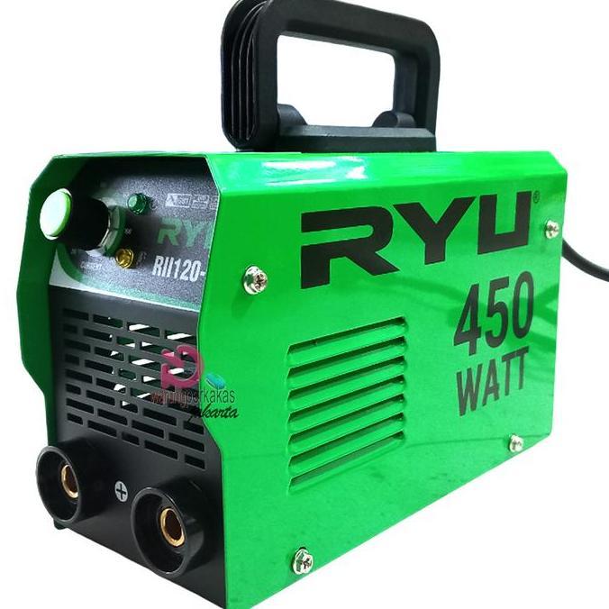 RYU MESIN LAS 450 WATT WELDING INVERTER IGBT RII120-2 TRAVO LAS MESIN  LAS MESIN  LAS ORIGINAL DAN T