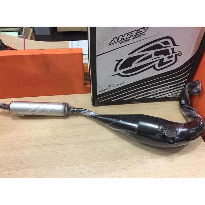 KNALPOT F1ZR UDANG RACING BLACK AHRS Original