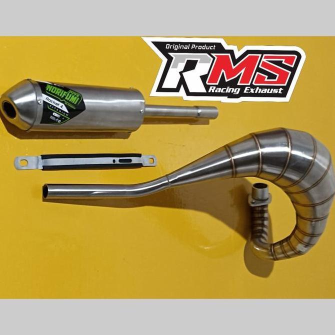 Knalpot udang 2 tak Ninja Racing Pnp Rangka Ktm Klx Gtx Yz Original