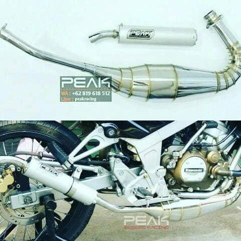 Knalpot Racing Ninja RR Ninja 150 Ninja R Scorpion Pdk Full Chrome Original