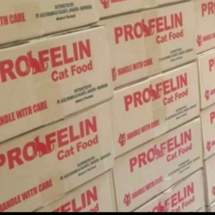 BEBAS ONGKIR - profelin kaleng 400gr wet food profelin cat 1 dus kargo