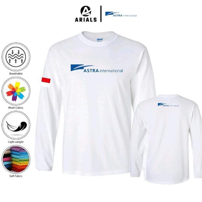 DF277>> Arials Kaos Baju Lengan Panjang PT Astra International