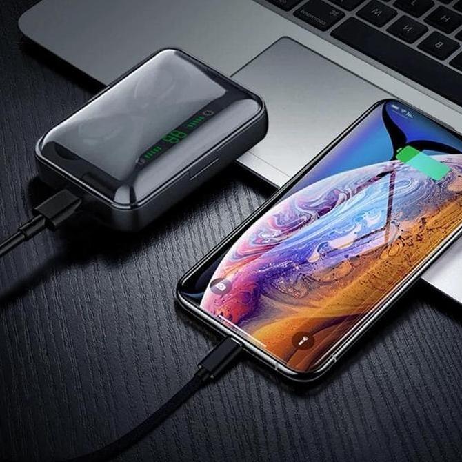 Headset bluetooth / Earphone bluetooth mini F9 Tws 5.0 wireles earbuds Original