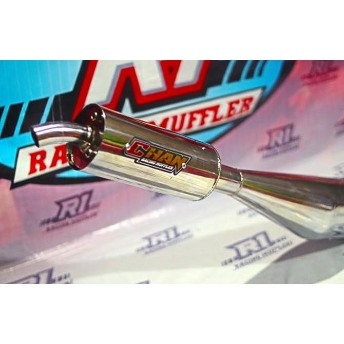 knalpot chan racing fizr orginal ori suara garing knalpot purbalingga Original