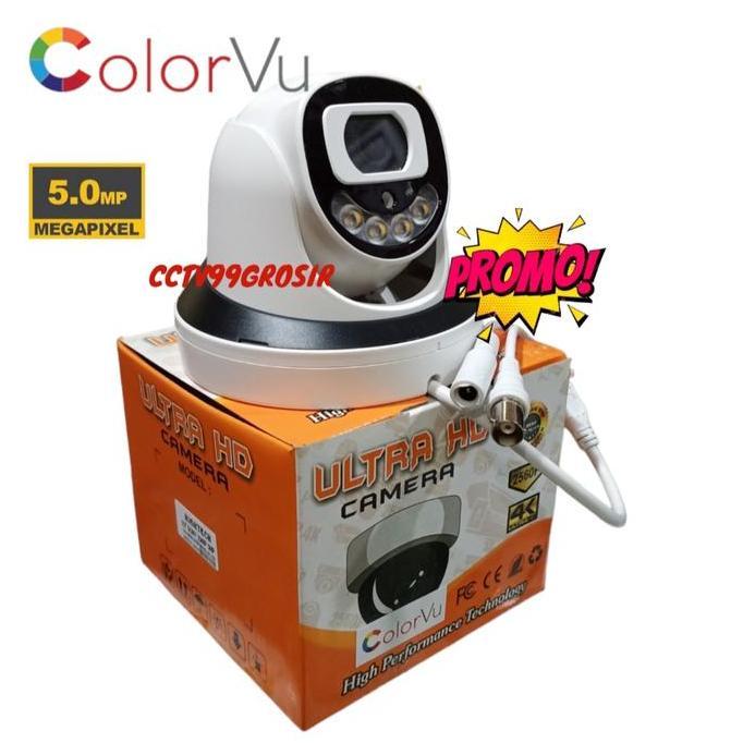 BEBAS ONGKIR - Camera Indoor ColorVu 5mp 4K 2560p Kamera 5 MP ColorVu 5MP Asli