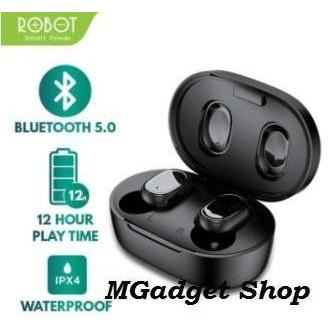 ROBOT TWS T20 ORIGINAL HEADSET BLUEOOTH WIRELESS AIRBUDS EARPHONE Original
