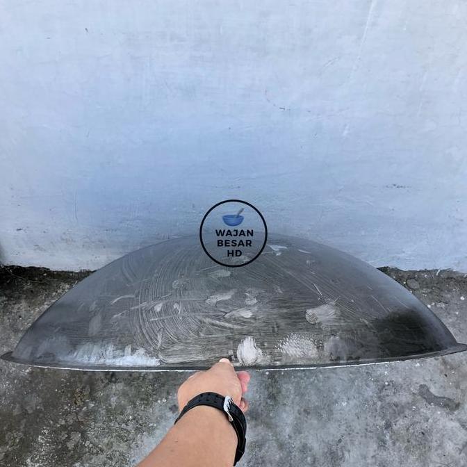 Wajan Besar Penggorengan Plat Besi Baja 100 Cm