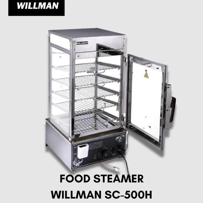 Food Steamer Mesin Kukus Penghangat Dimsum Bakpao Listrik SC-500H