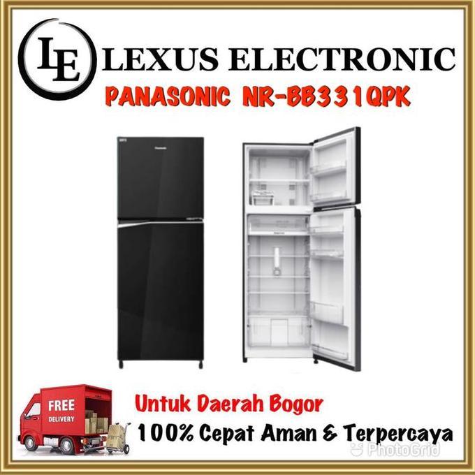 BEBAS ONGKIR - PANASONIC KULKAS 2 PINTU INVERTER | NR-BB331Q-PK | BB331 | PRIME FRESH