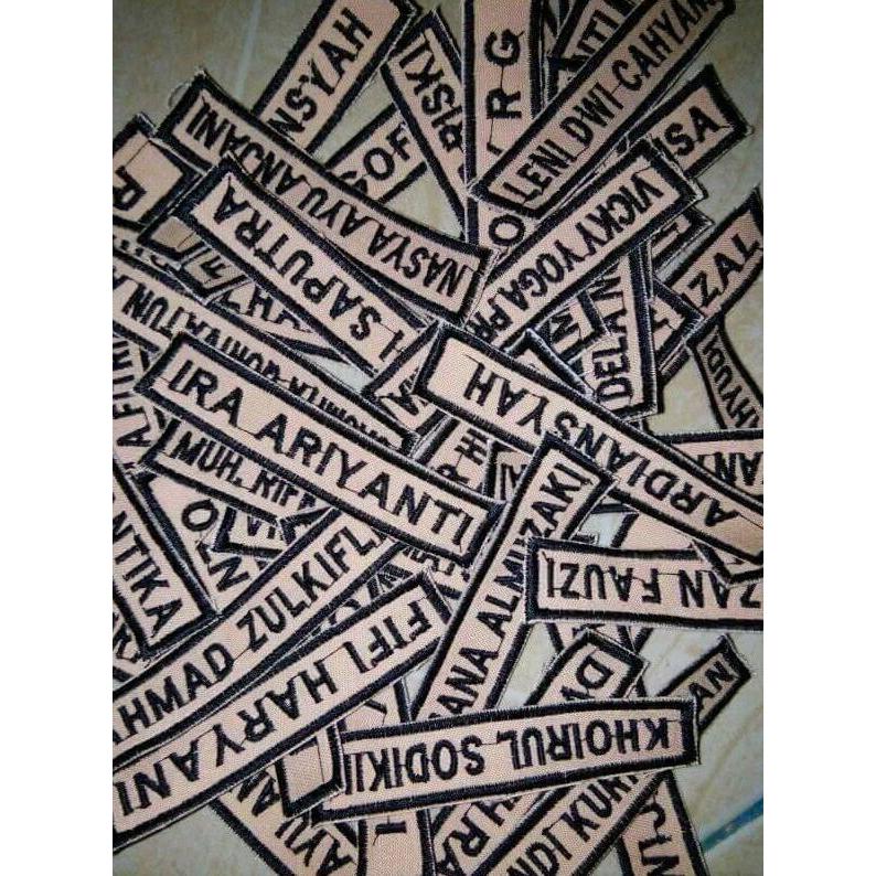 papan nama pramuka / atribut pramuka