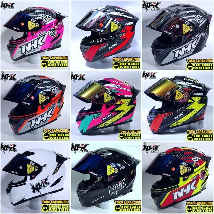 HELM NHK RX9 RACER X PAKET GANTENG