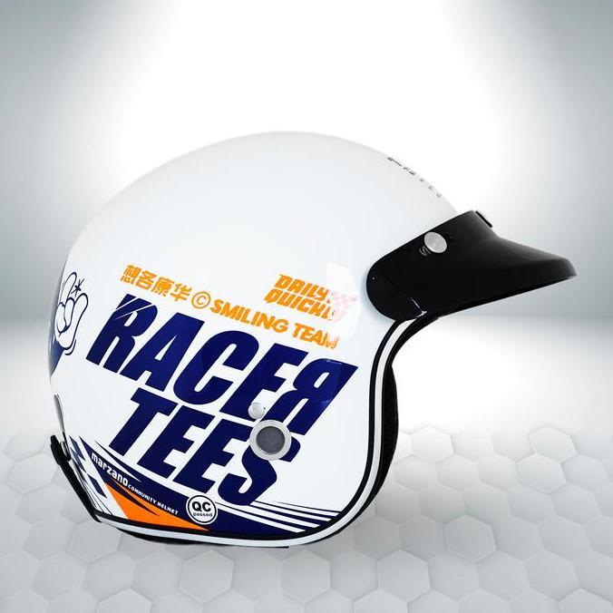 TERLARIS - Marzano Helmet - Retro Marzano X Racertees