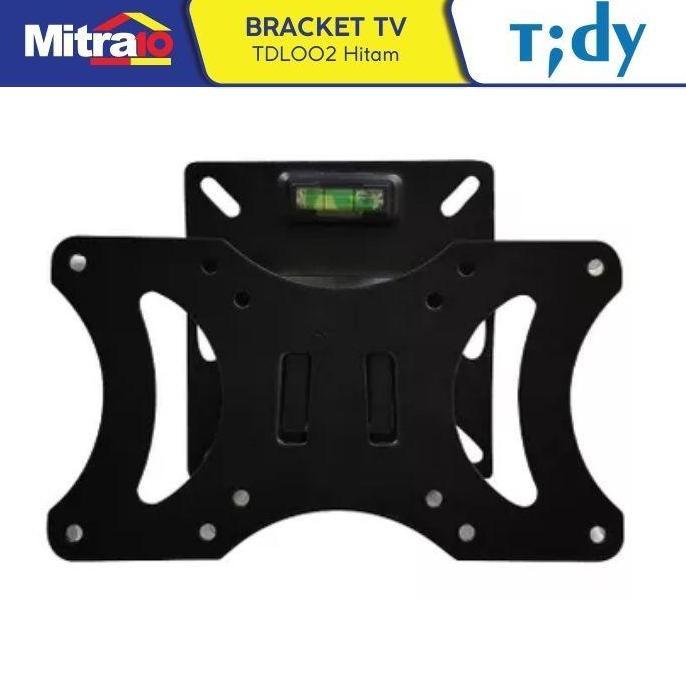 Tidy Bracket TV Dinding TDL002 13 - 32 Inch Hitam