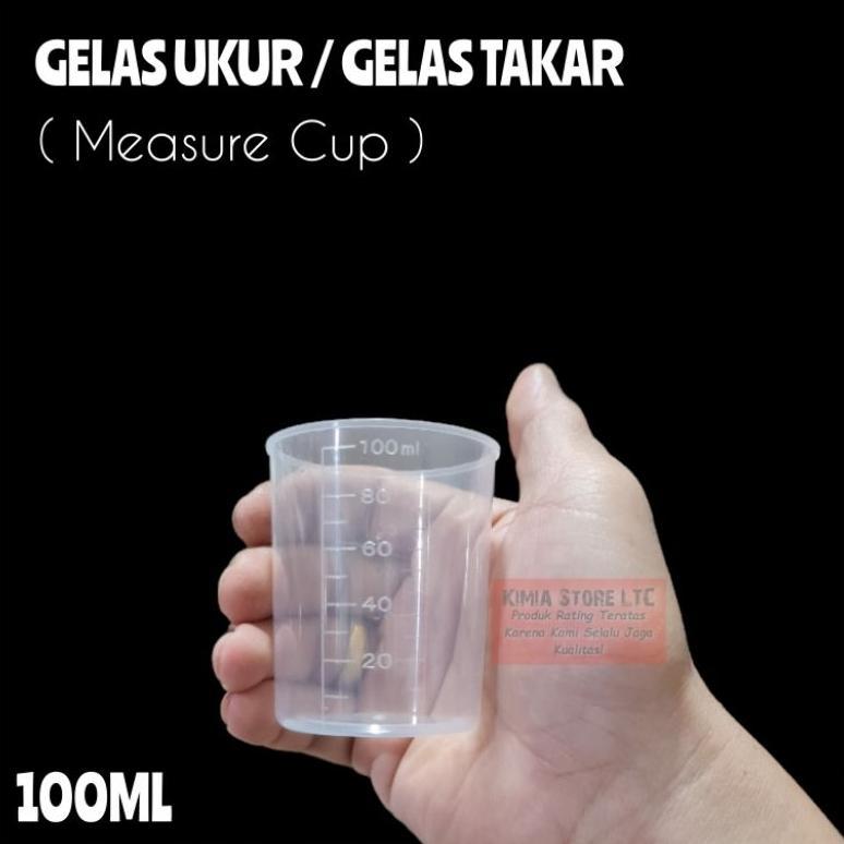 Bisa Cod Gelas Takar Plastik 200Ml / Gelas Takaran Plastik 200Ml / Gelas Ukur Plastik 200Ml ||