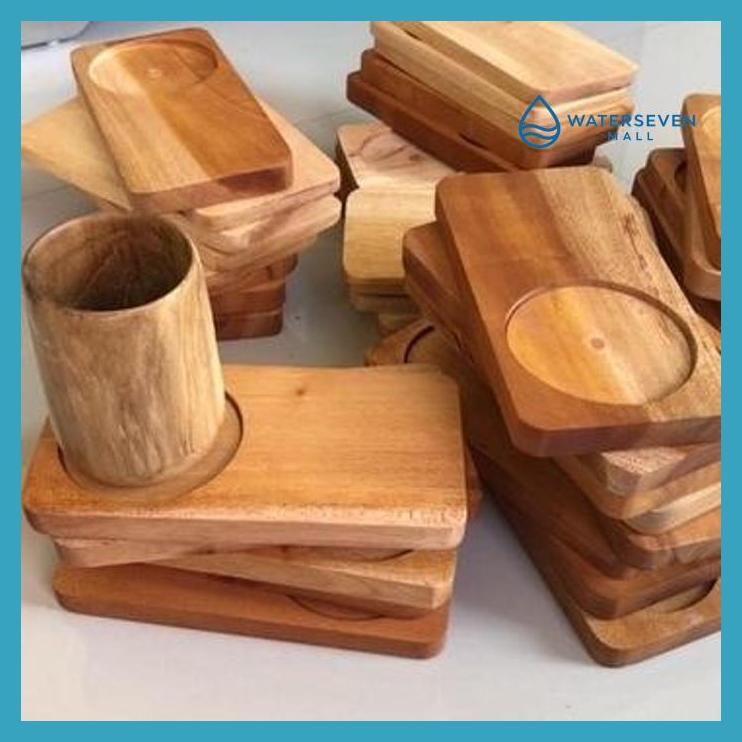 KERAJINAN KAYU - TATAKAN GELAS KAYU TATAKAN GELAS PANJANG COAKAN PRIVASI AMAN