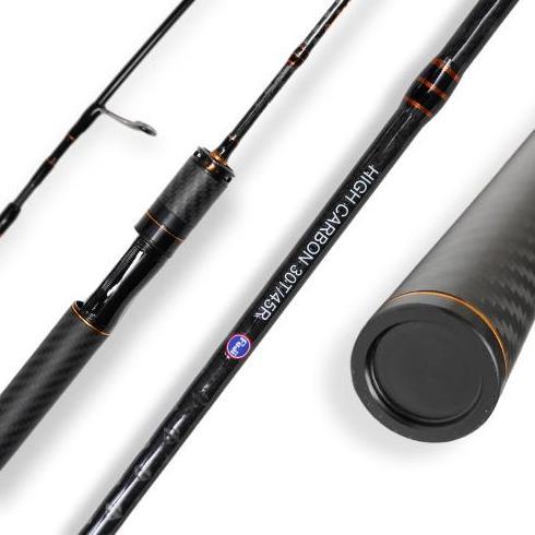 SEA AND KINGS FIGHTER JORAN PANCING ULTRALIGHT CARBON SOLID 165CM DAN 180CM 7 RING 1-4LBS WARNA HITA