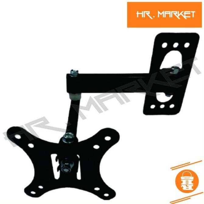 Bracket TV Monitor 24 21 26 17 14 Inch Dijamin Cocok 14 - 28