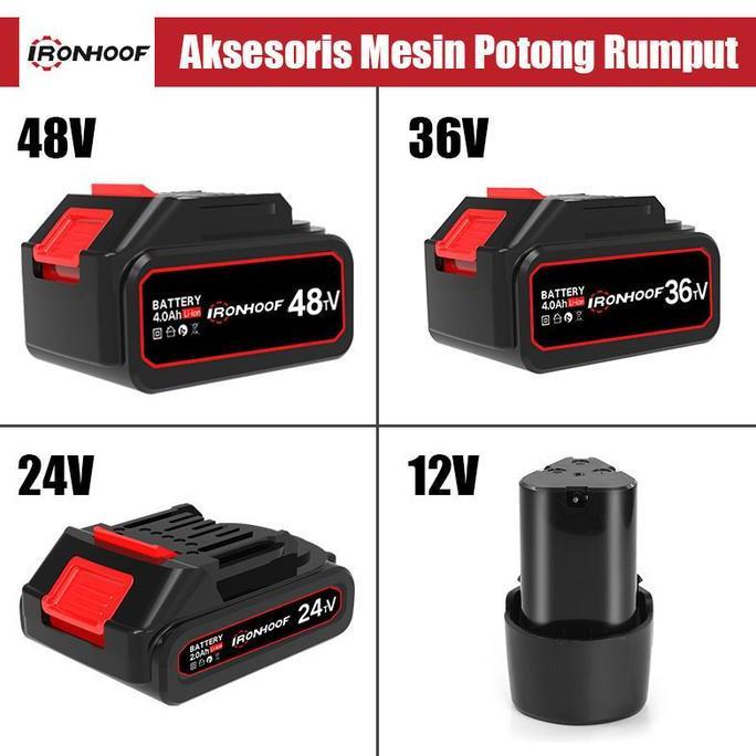 IRONHOOF LXT baterai 12V/24V/36V/48V Baterai litium