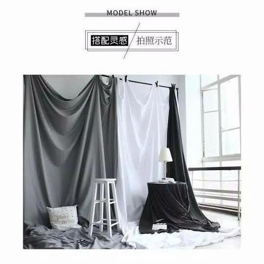 Kain Polos Background foto Studio Aesthetic