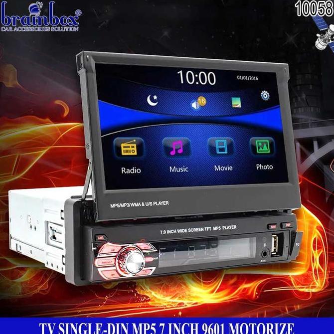 Head Unit Mobil 1 Din Mp5 Player 9601 Hd Tv Mobil Tape Mobil Universal Kualitas Terbaik Harga Termur