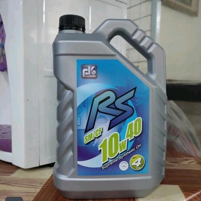 Premium Oli Mobil FK RS 10W-40 Galon 4 LT Supreme Promo