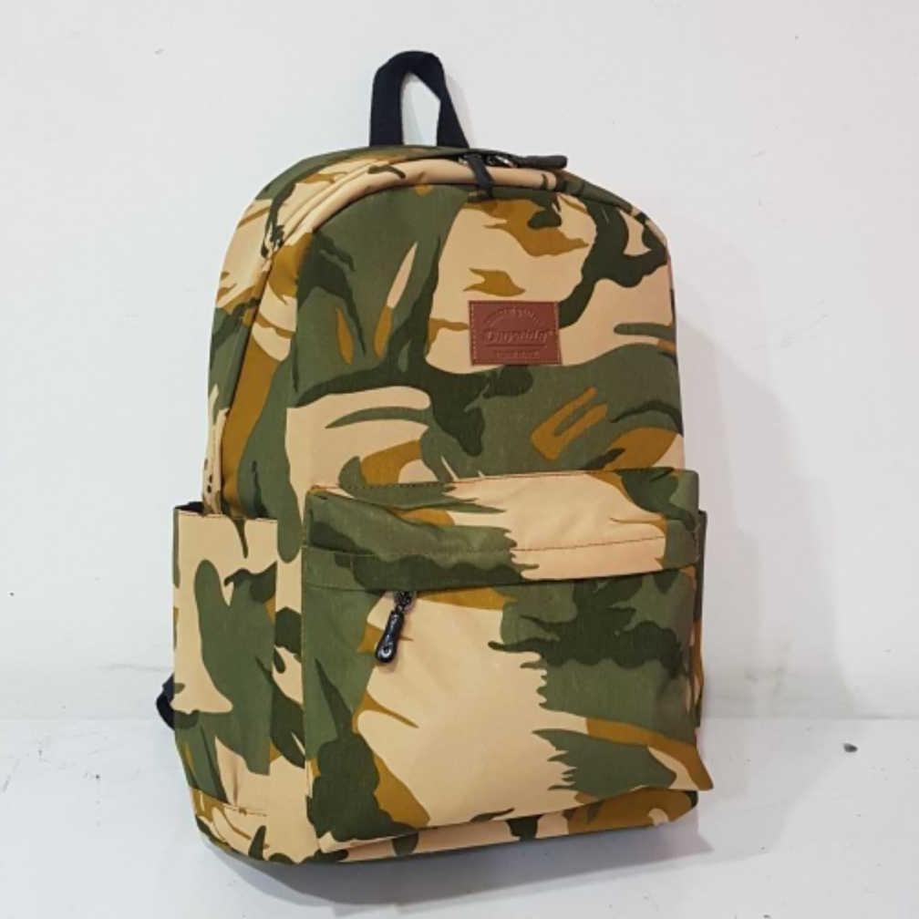Tas Ransel Laki-laki MOTIF LORENG AARMY UNTUK ANAK SEKOLAH SD SMP SMA DLL