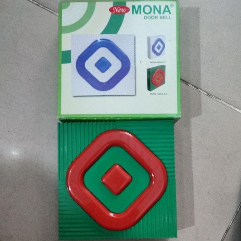 mona door bell bel assalamualaikum bel assalam bel kabel bukan wireless Bel