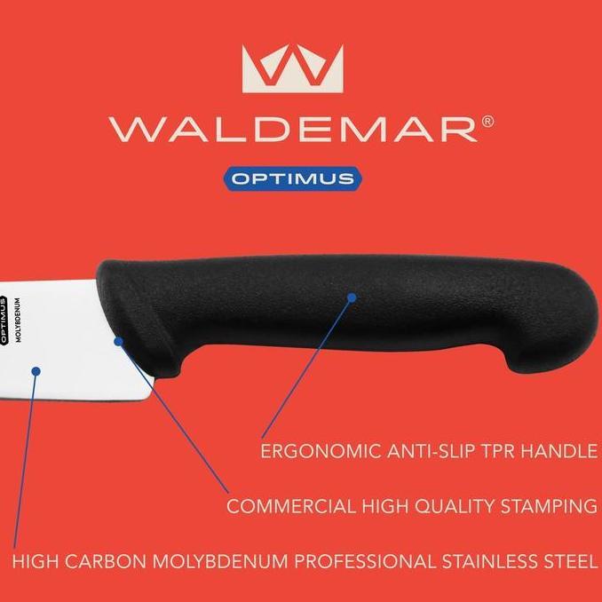 PISAU Waldemar Optimus 5.5" Boning Knife, Anti-Slip TPR Handle