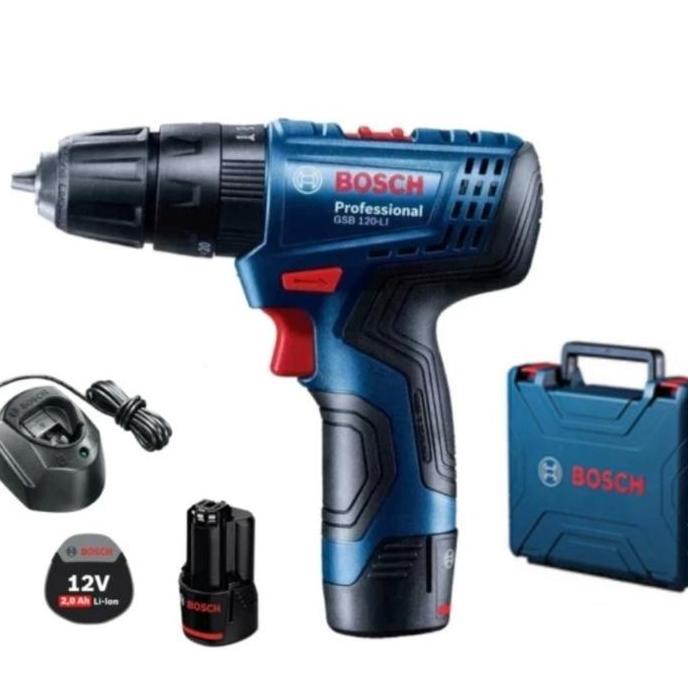BEBAS ONGKIR - bosch gsb 120 li cordless impact drill
